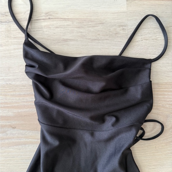 Urban Outfitters Spandex Black Backless Dress XS - Picture 2 of 4